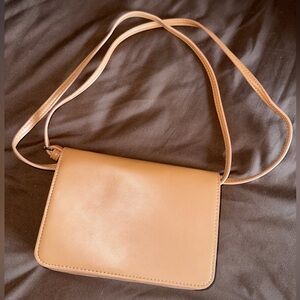 Classic Tan Crossbody Shoulder Bag